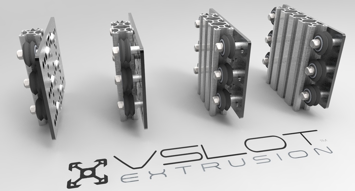 OpenBuilds V型线轴型号图