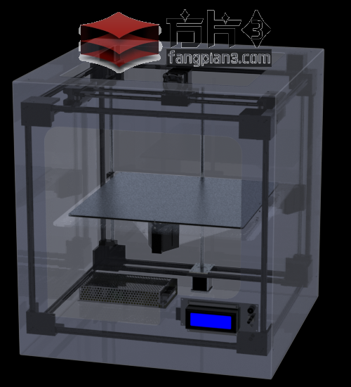 Cyrus 3D打印机结构图