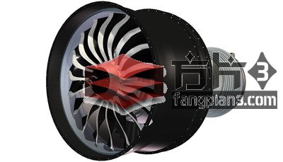 3D打印飞机发动机零件2