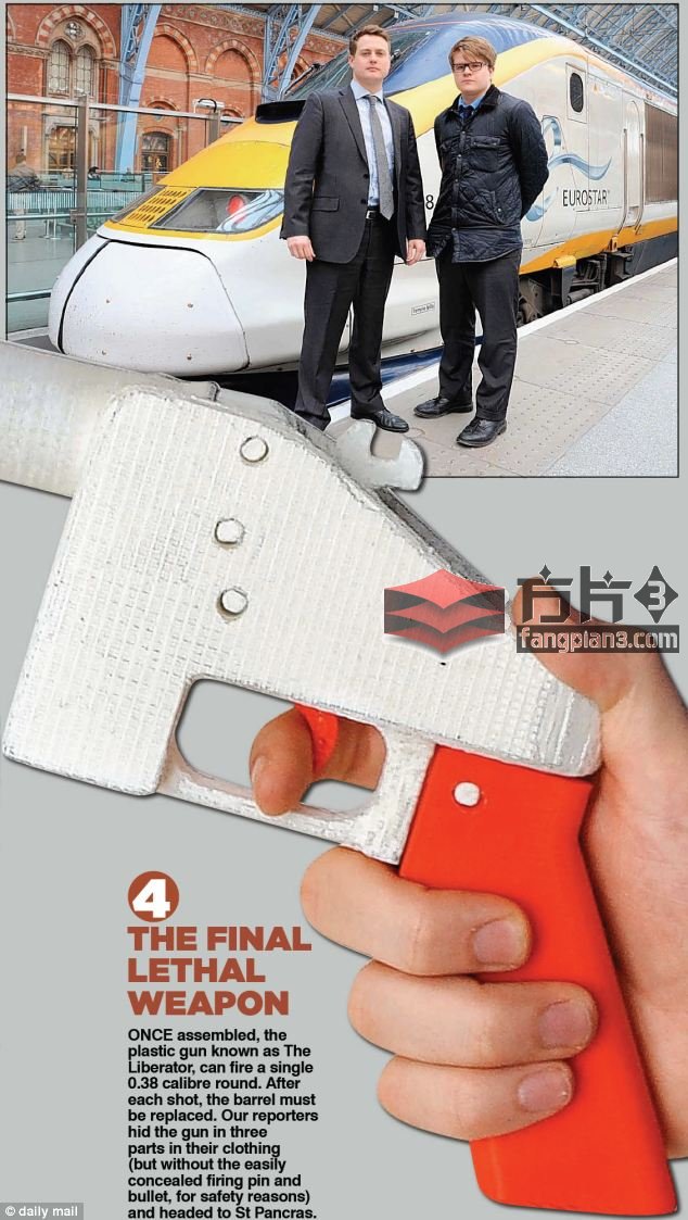 3dp枪支上欧洲之星