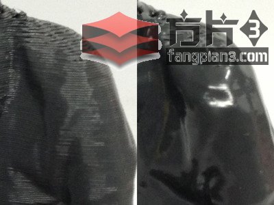 抛光前后处理效果