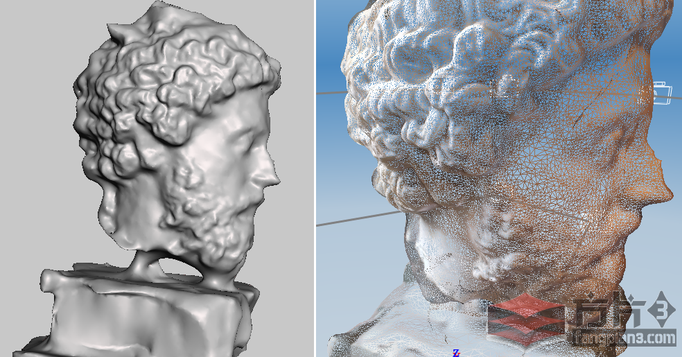 123d catch扫描雕塑