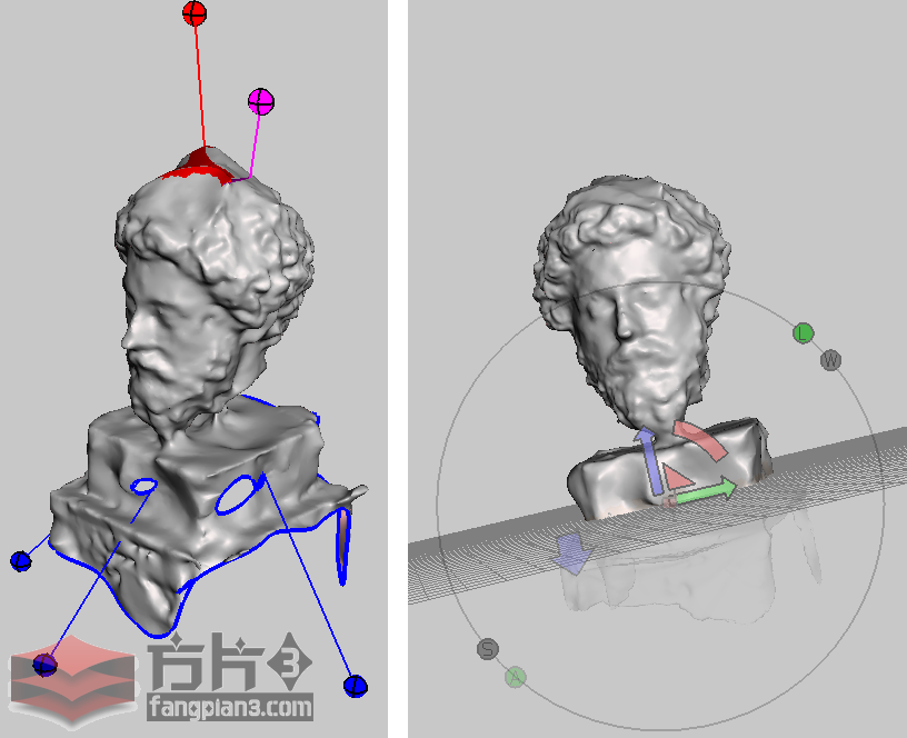 123d catch 3d模型调试