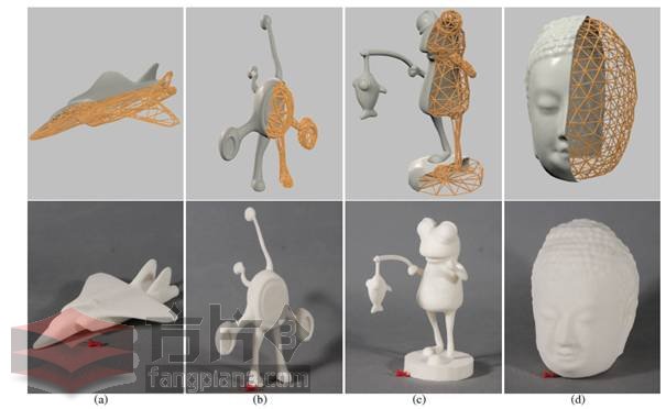 优化后的3D打印模型