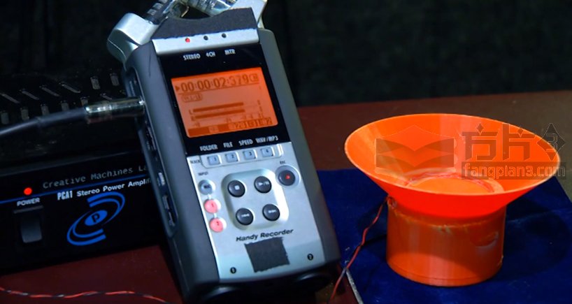 全功能3D打印扬声器