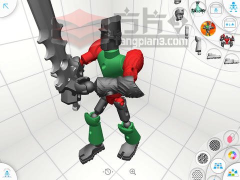 乐高式3D打印玩具