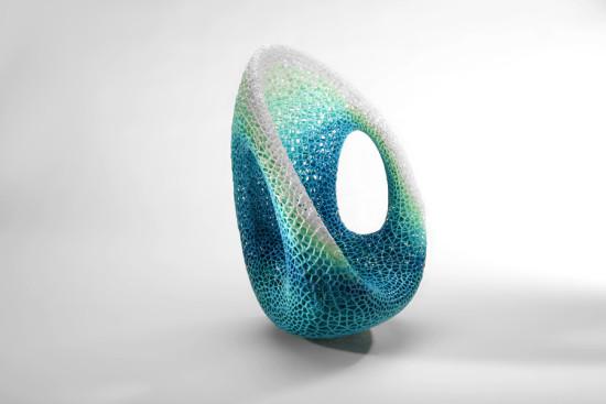 SDA与Stratasys开发多材料多色彩3D打印摇椅