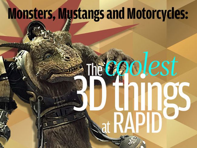 最酷炫3D打印产品亮相加州RAPID 3D大会