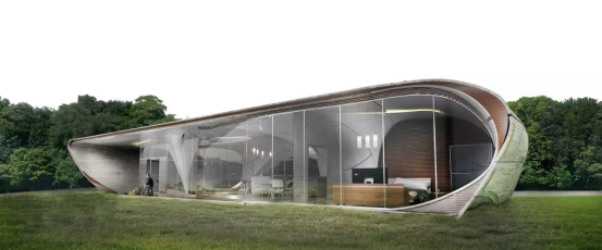 太炫酷！世界首座全3D打印自由形态住宅原来是这样的