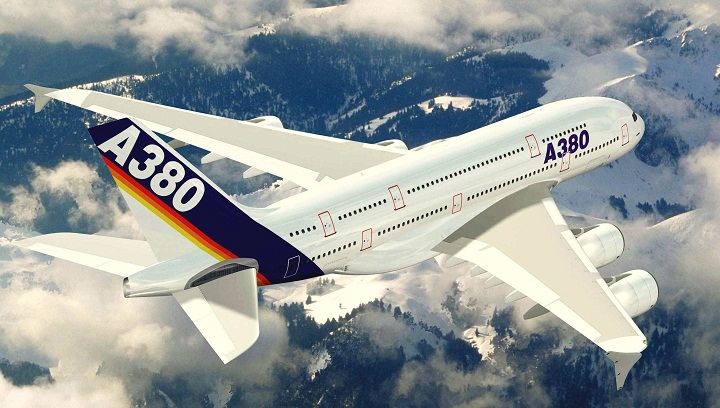 A380飞机首次测试3D打印传动装置