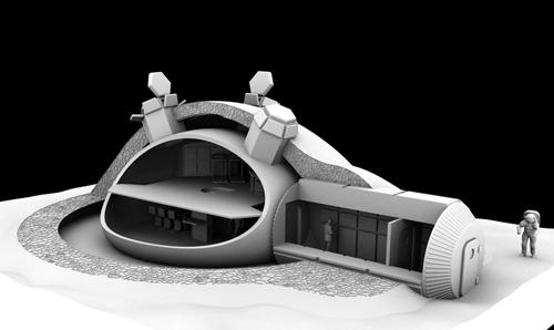 3D打印参与太空生活的衣食住行