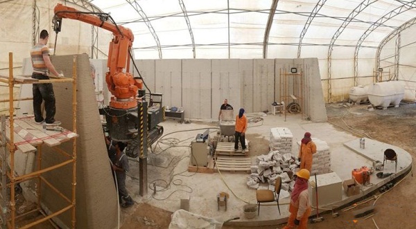 建造中的迪拜3D打印实验室